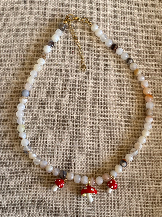 MUSHROM PEARL NECKLACE