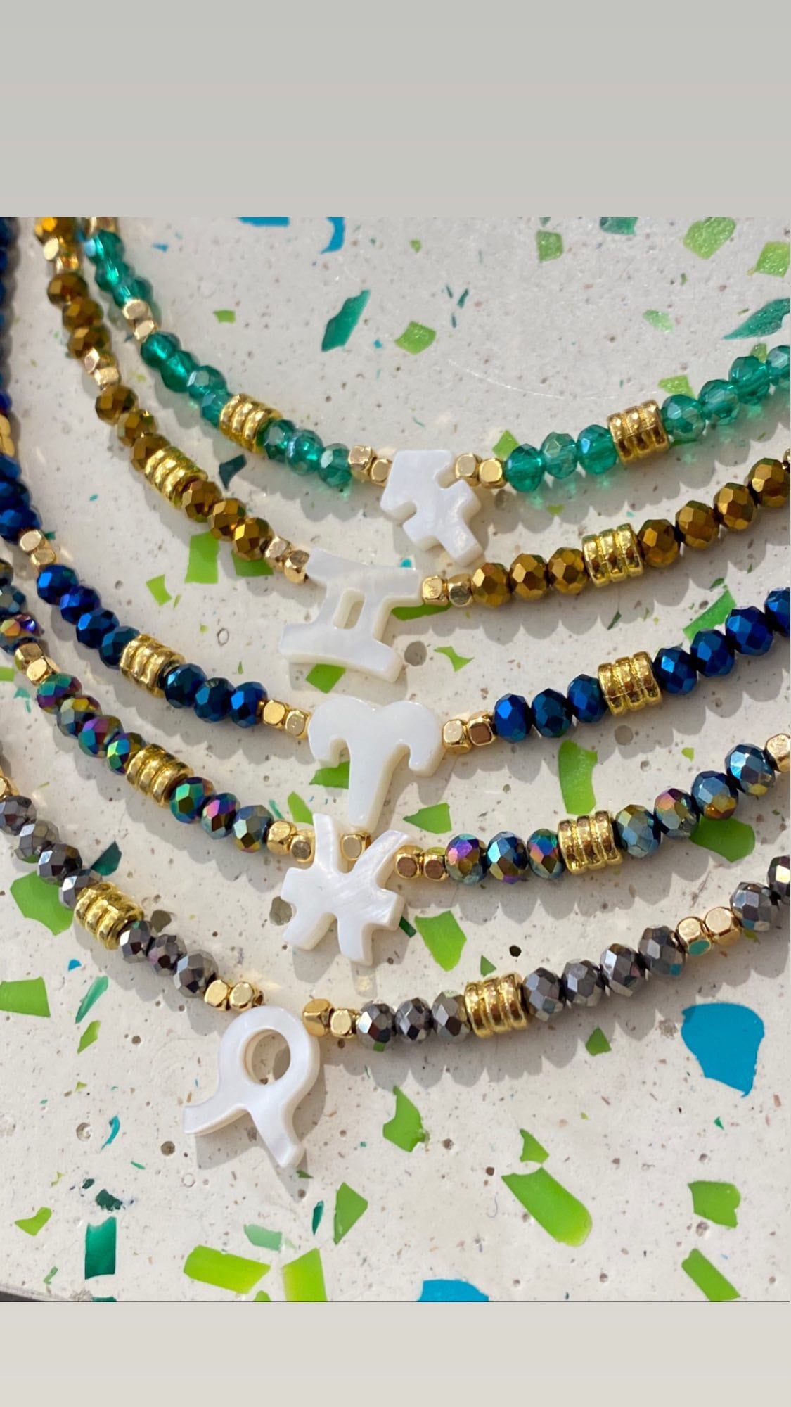 HOROSCOPE CRYSTAL NECKLACE