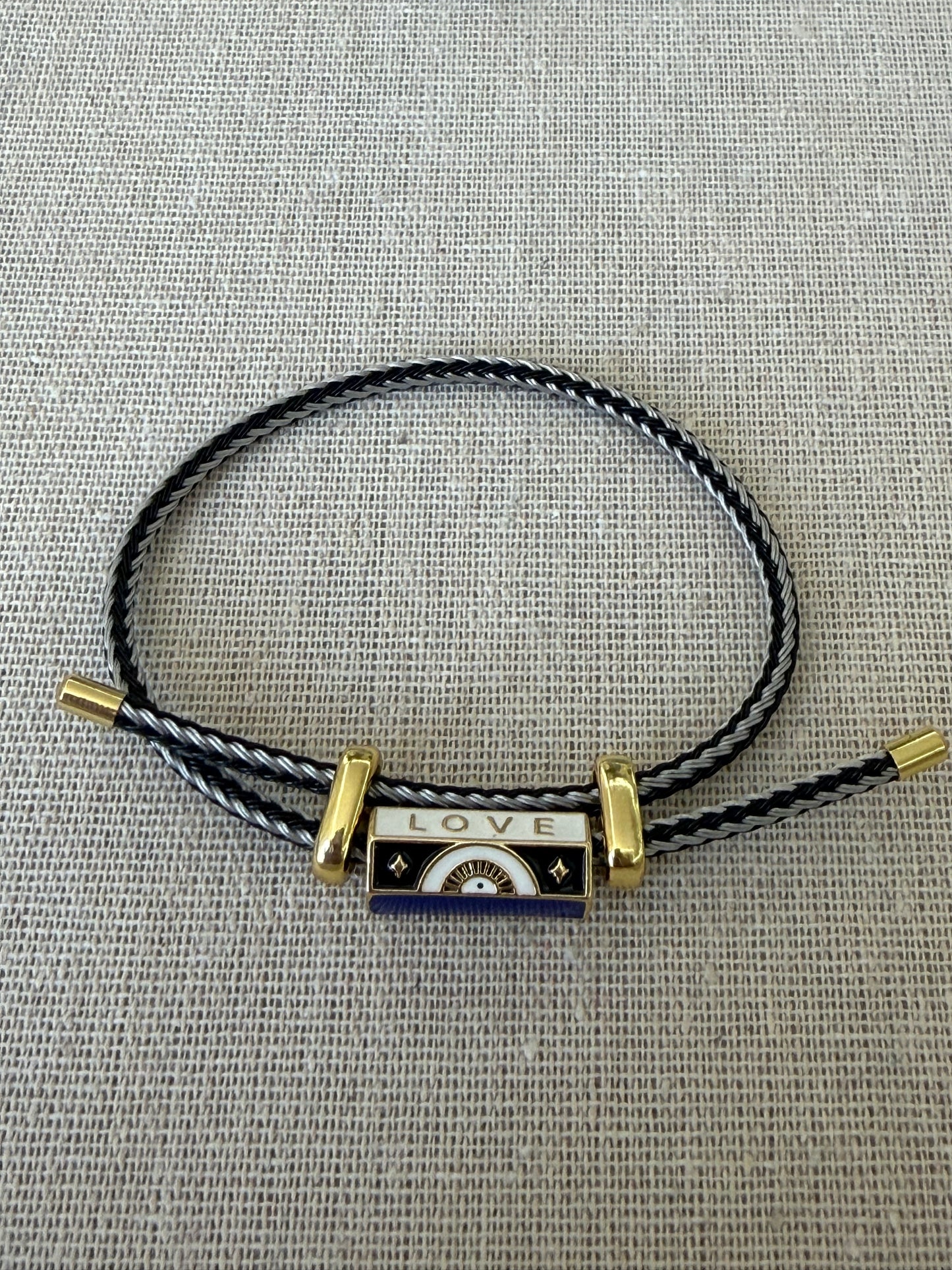 LOVE CHARM BLACK & GREY BR