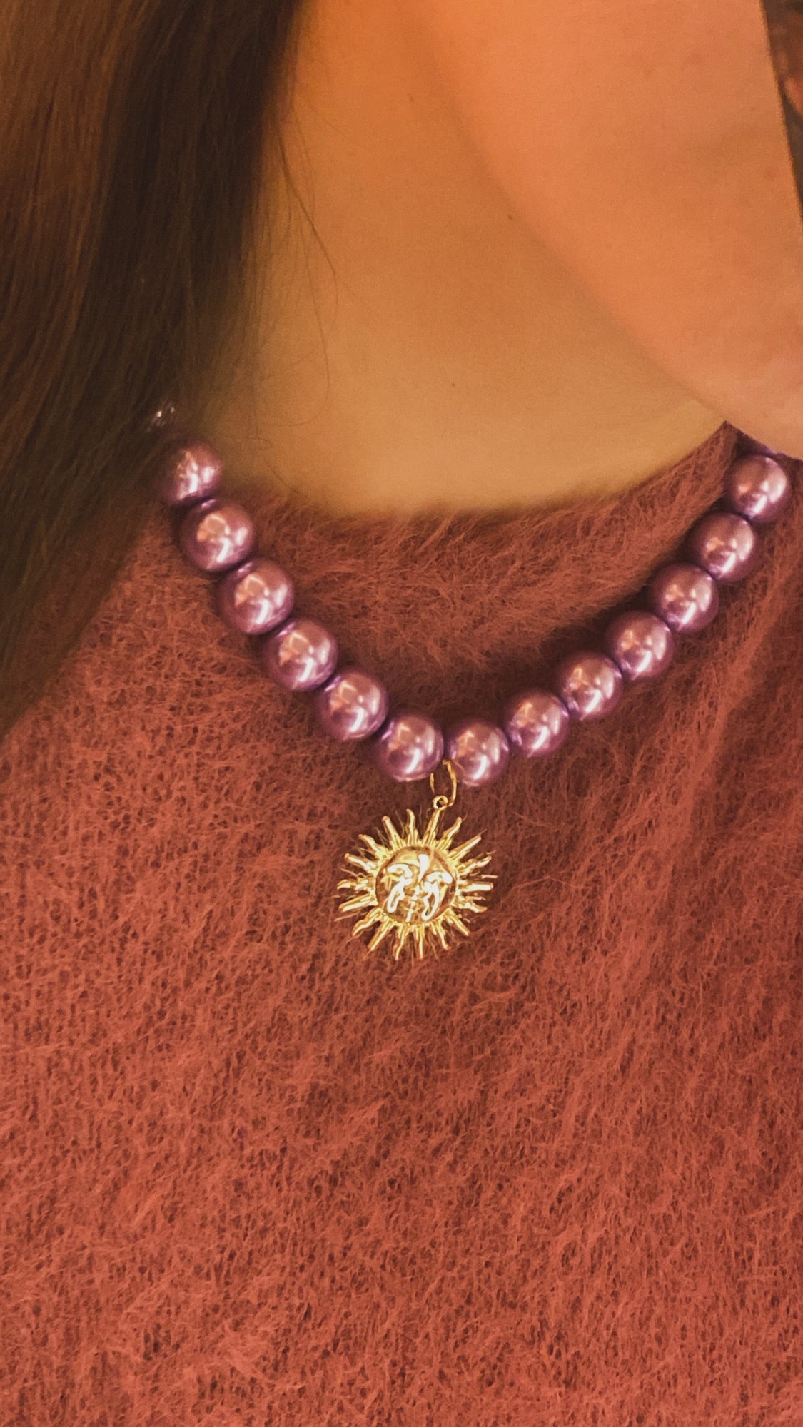 SOLIEL LILAC NECKLACE