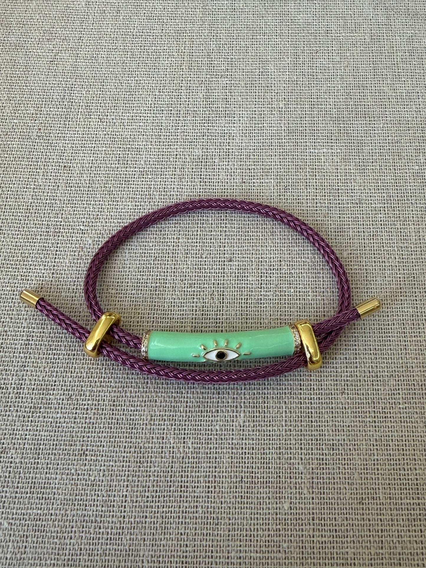 GREEN CHARM PURPLE BR