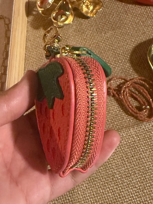 STRAWBERRY BAG CHARM
