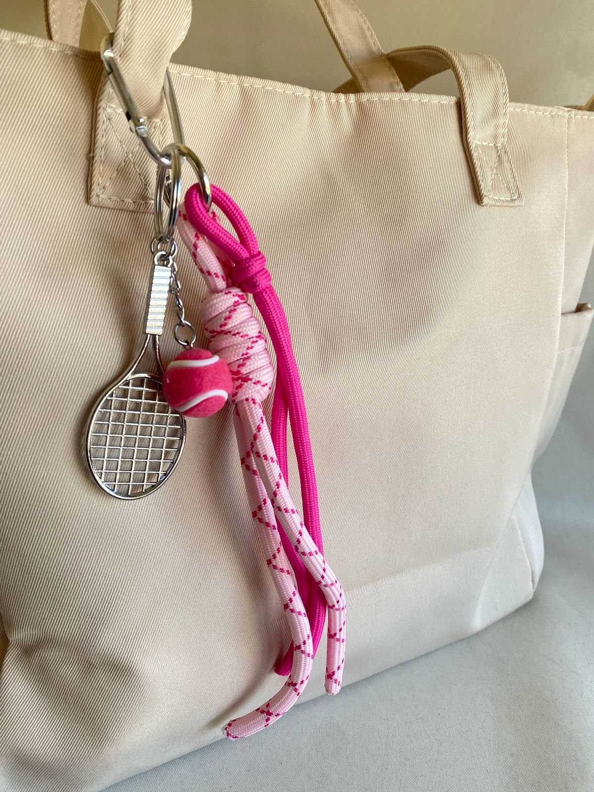 PINK TENNIS CHARM