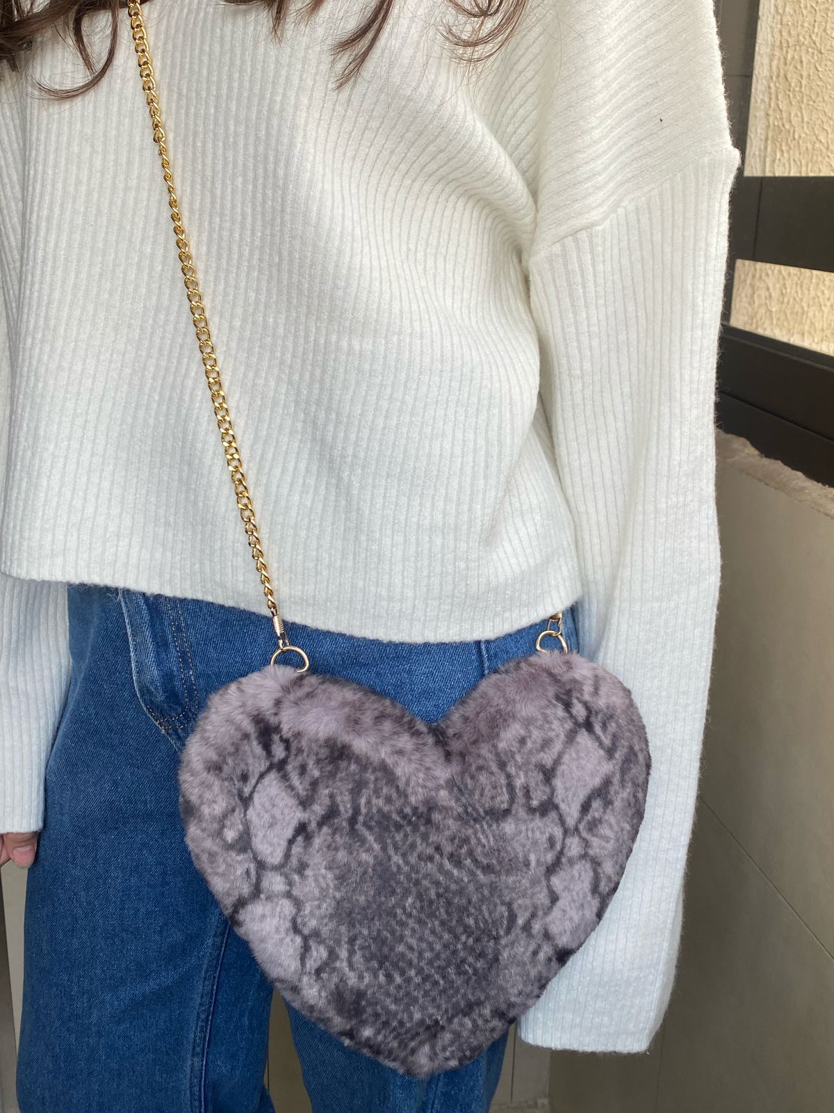 HEART CROSS BAG