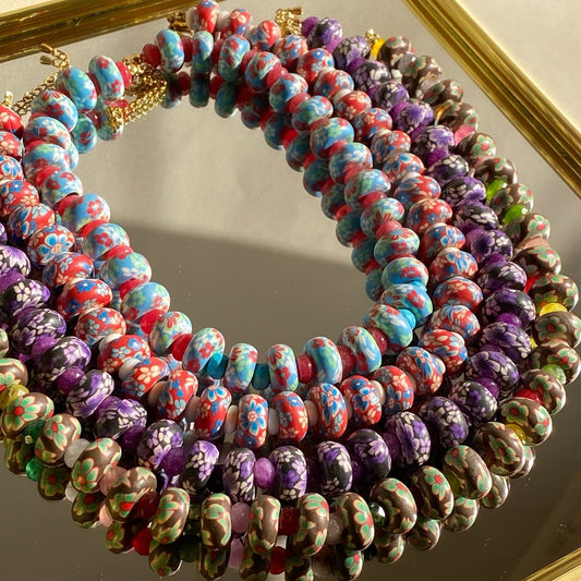 FLORAL CHUNKY NECKLACE