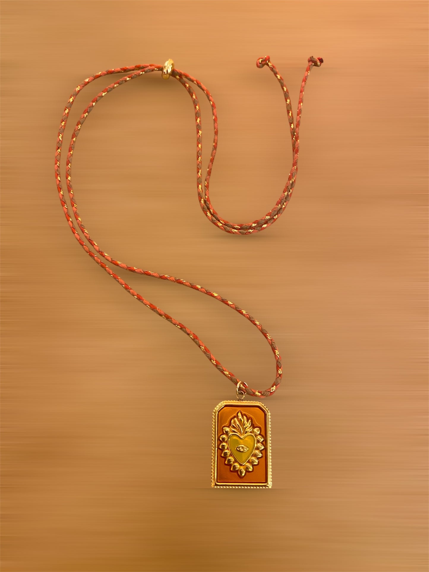 ORANGE HEART CORD