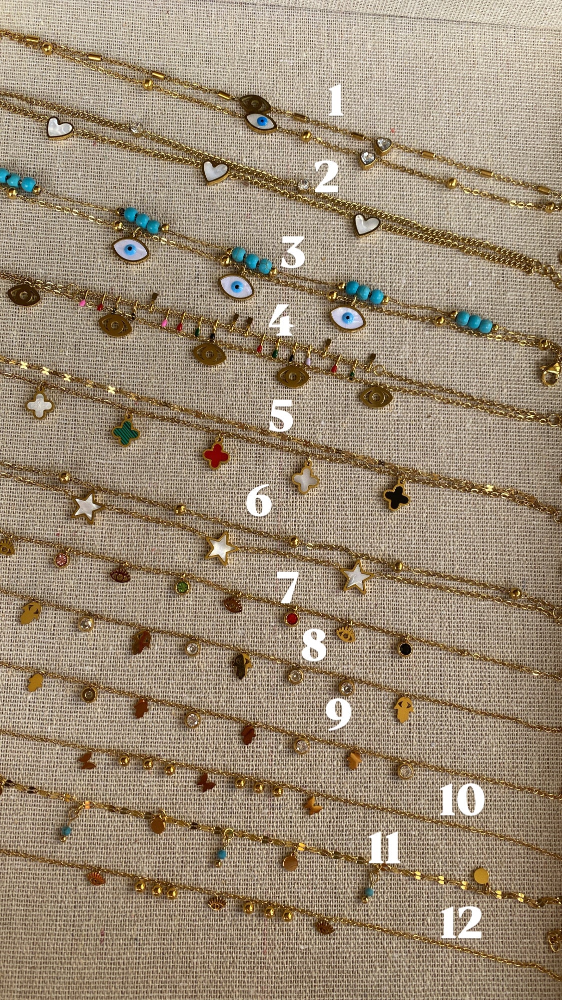 SUMMER ANKLETS