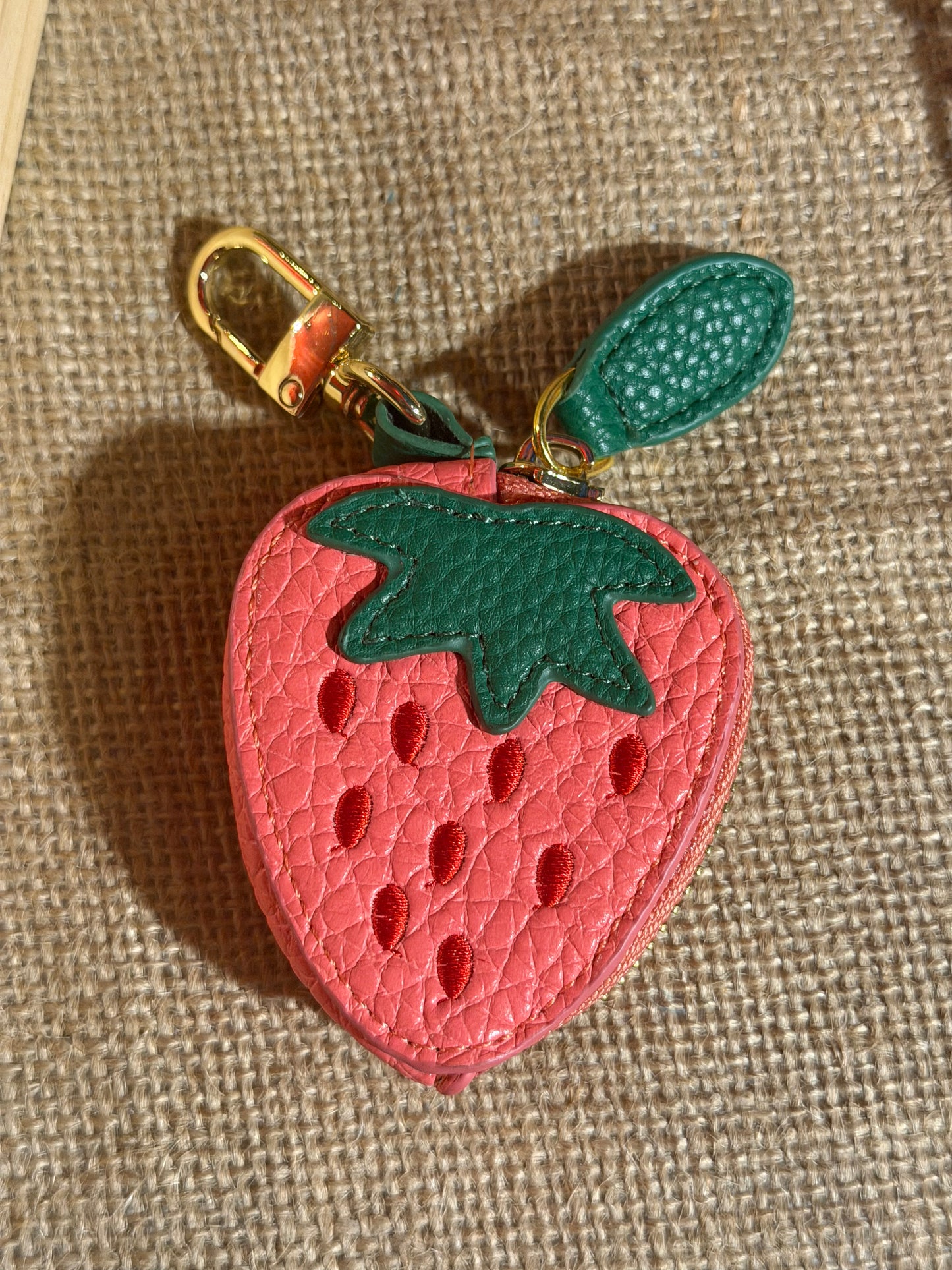 STRAWBERRY BAG CHARM