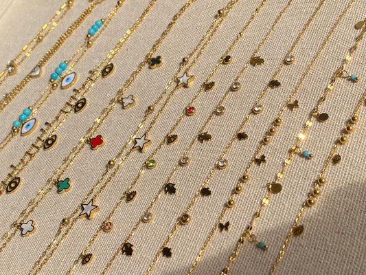 SUMMER ANKLETS