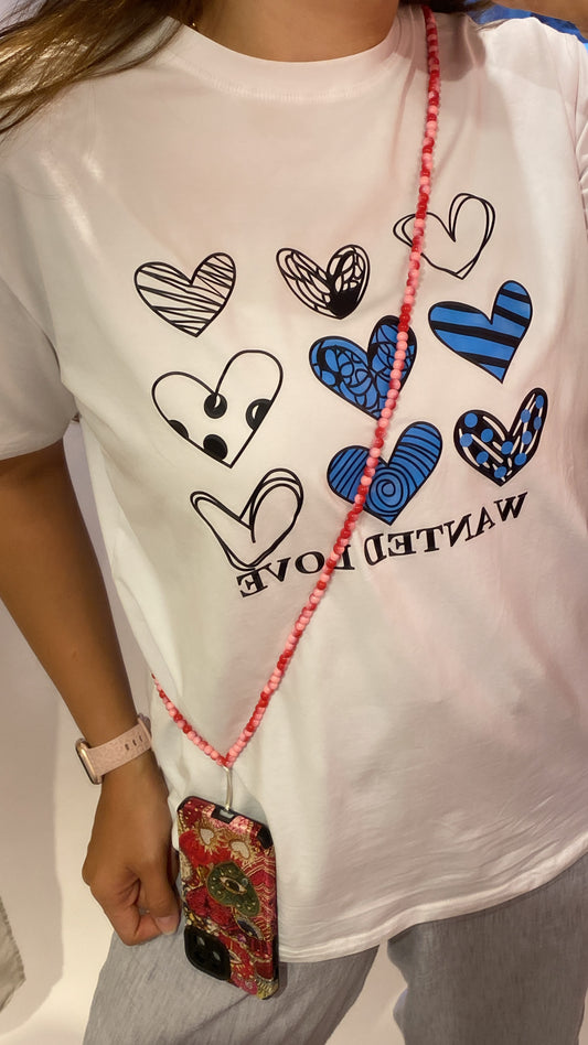 BLUSH BEADS PHONE CHAIN