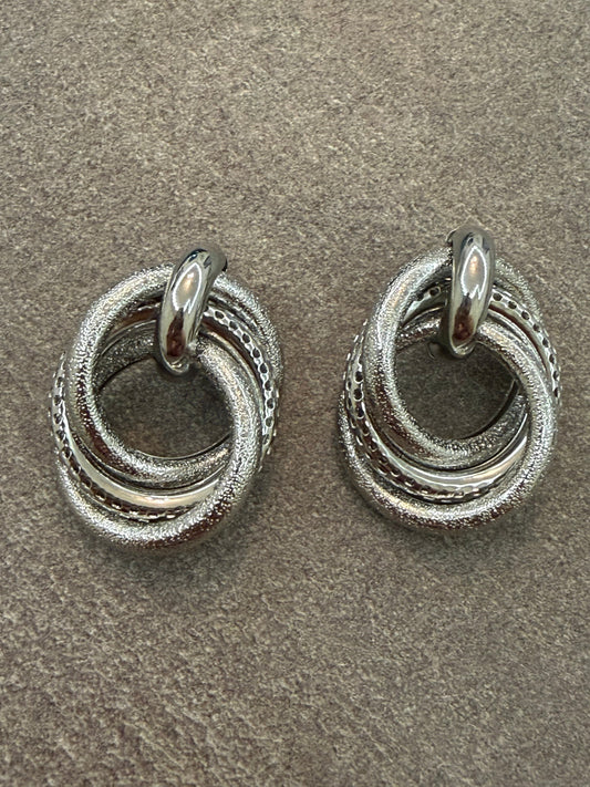 CHUNKY SILVER ER
