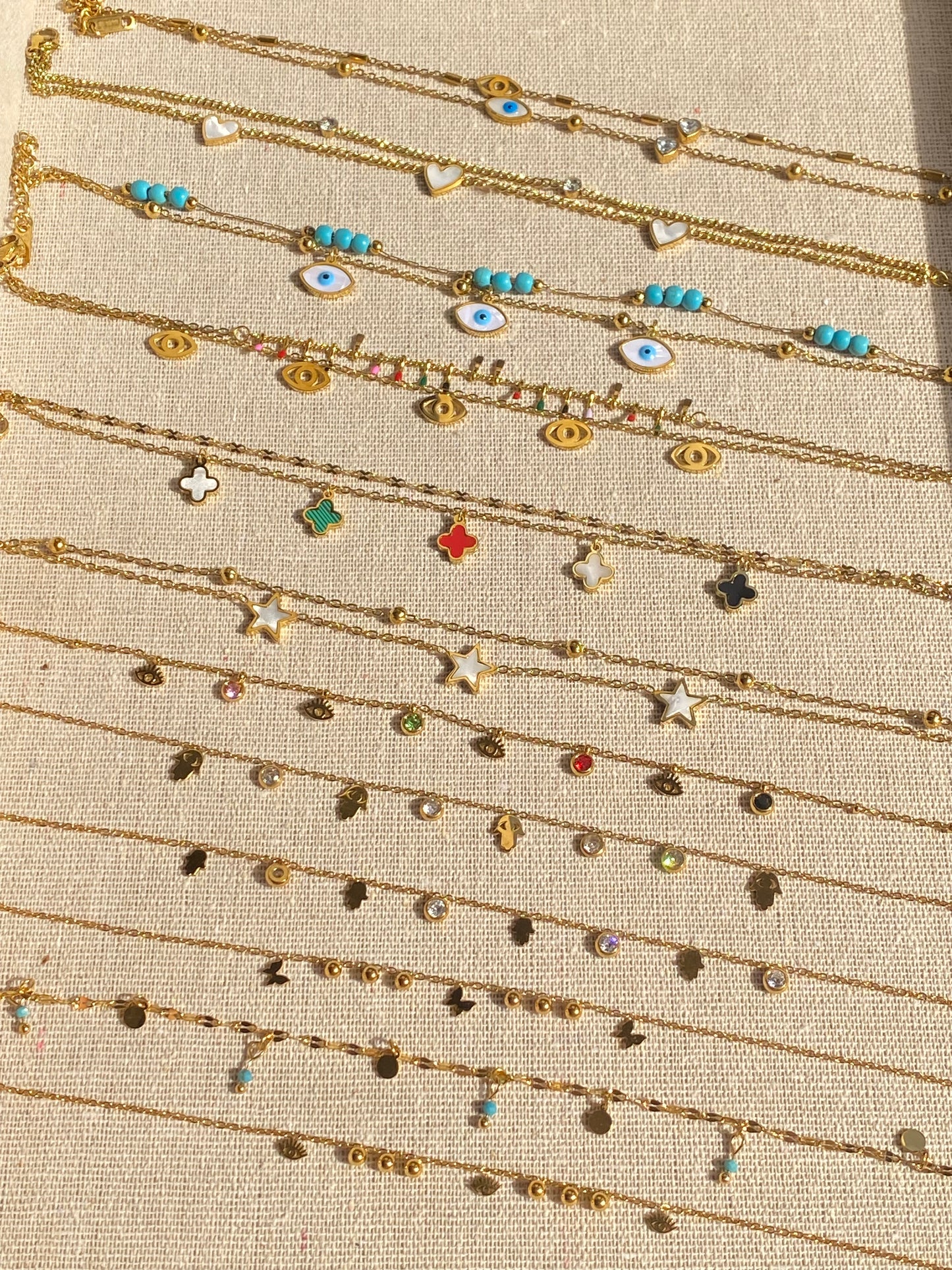 SUMMER ANKLETS