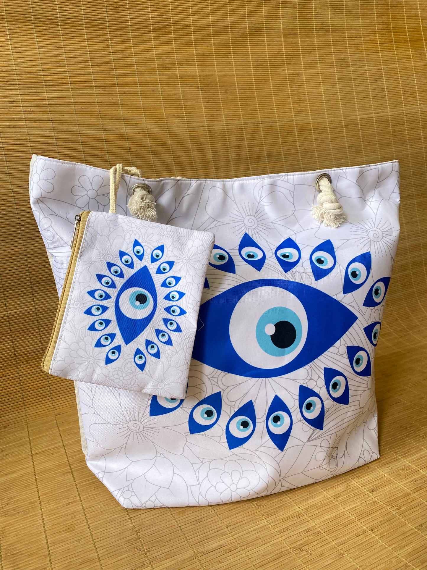 EYE BEACH BAG