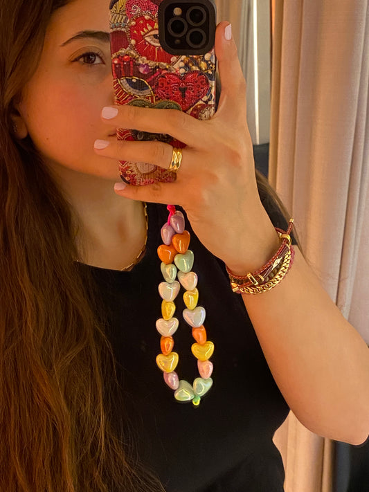 BUBBLE HEART CHAIN