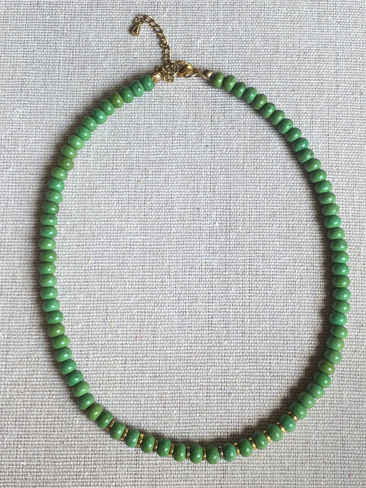 GREEN CHOCKER