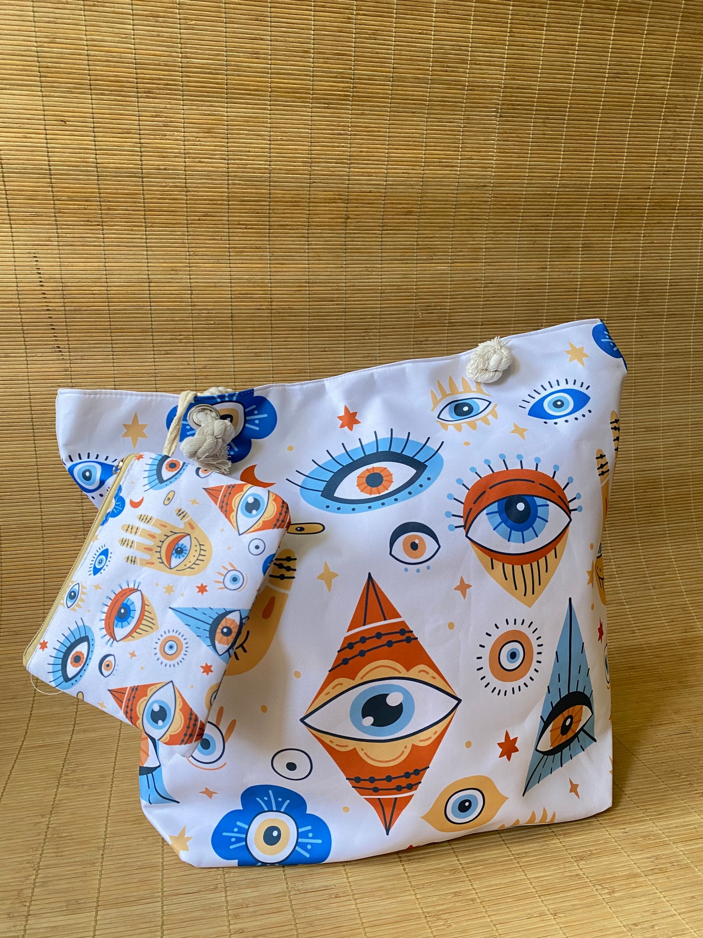 MULTI EYE BEACH BAG