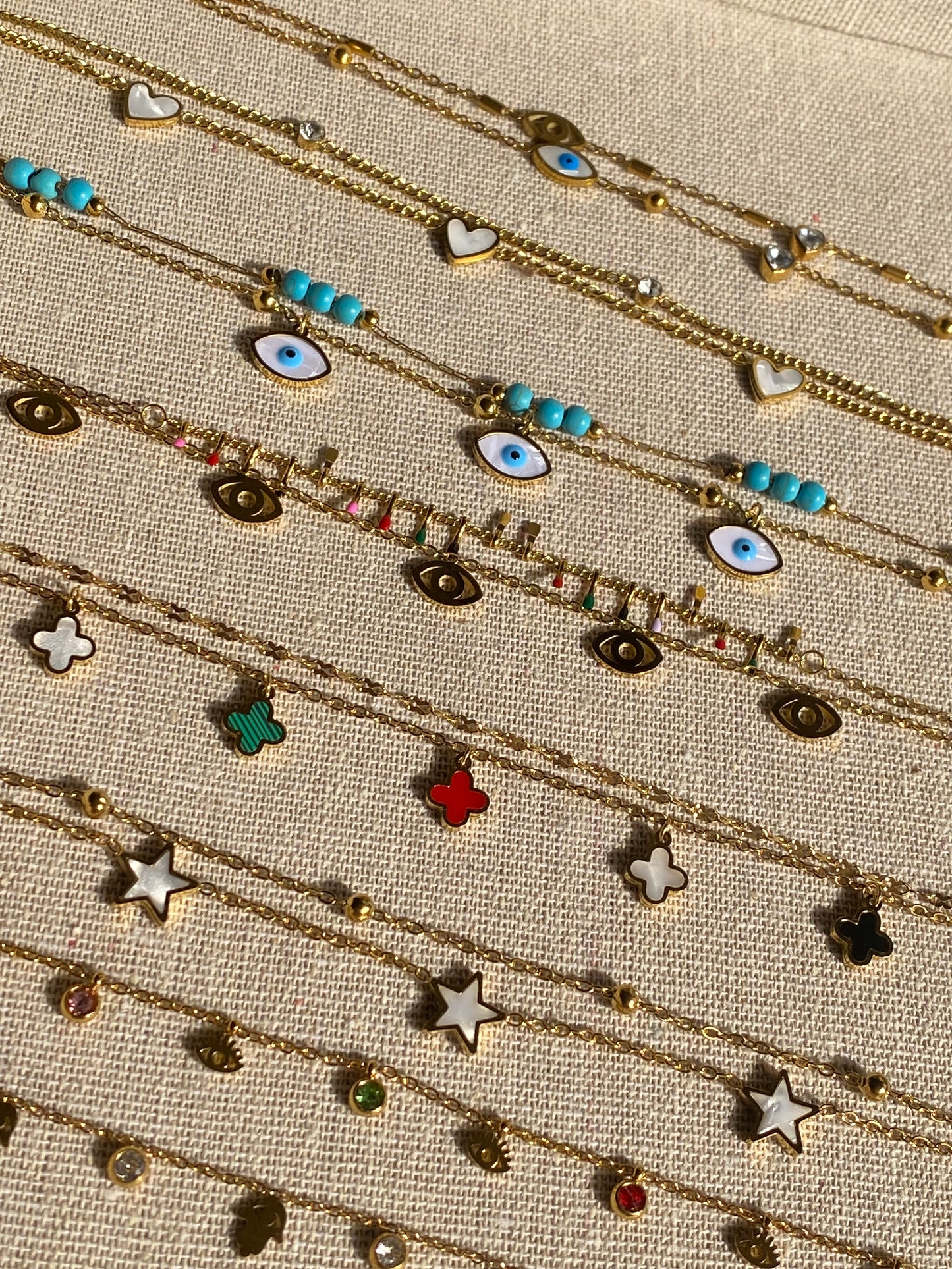SUMMER ANKLETS