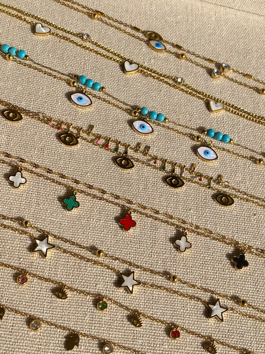 SUMMER ANKLETS